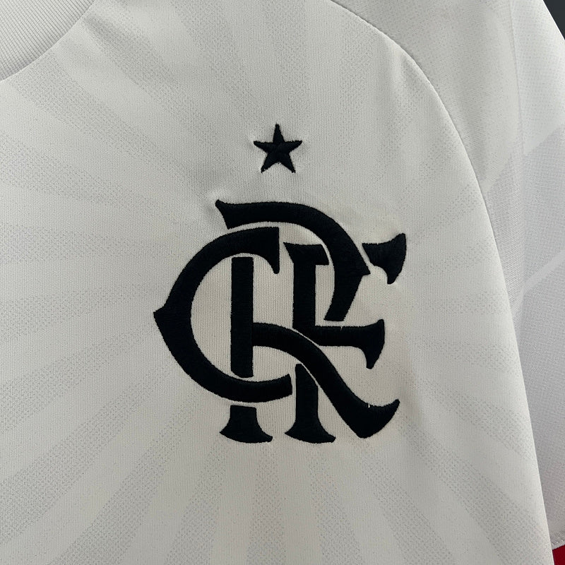 Camiseta 24∕25 Flamengo away - detalle del cuello