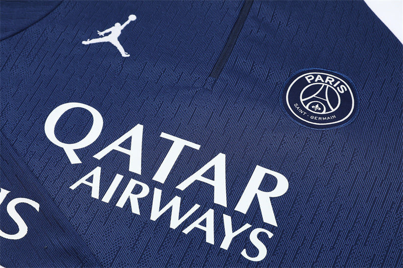 Training Suit PSG 25/26 Blue - Winter - detalle de la manga