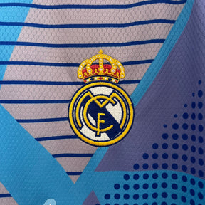 Camiseta Real Madrid 24/25 - Goleiro - detalle del cuello