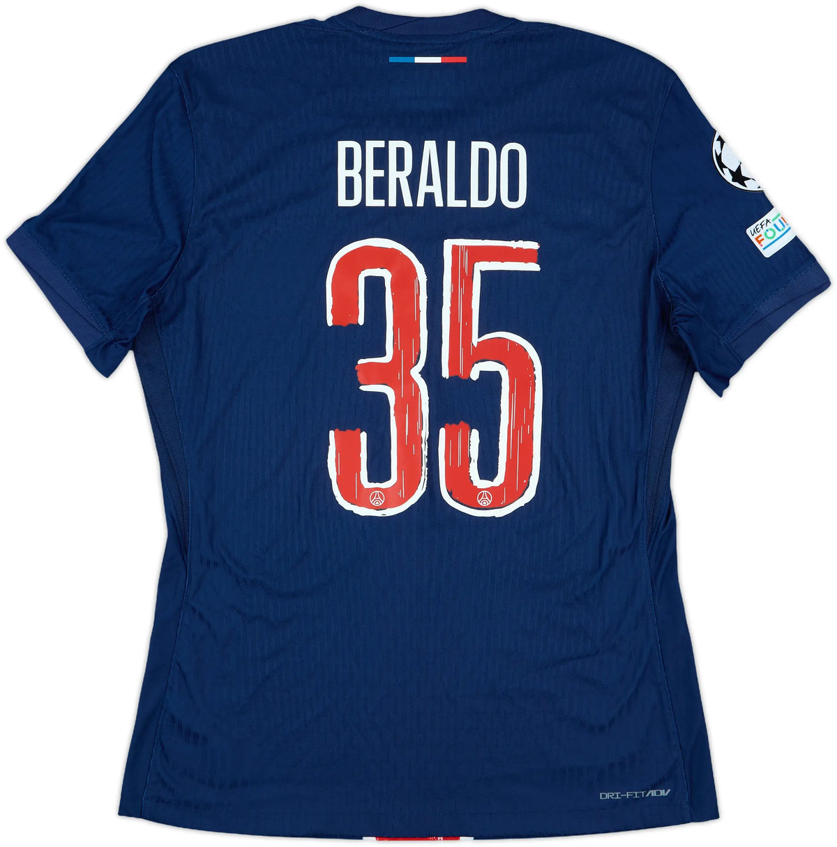 Camiseta Beraldo PSG 24/25 Home - Champions League - foto principal