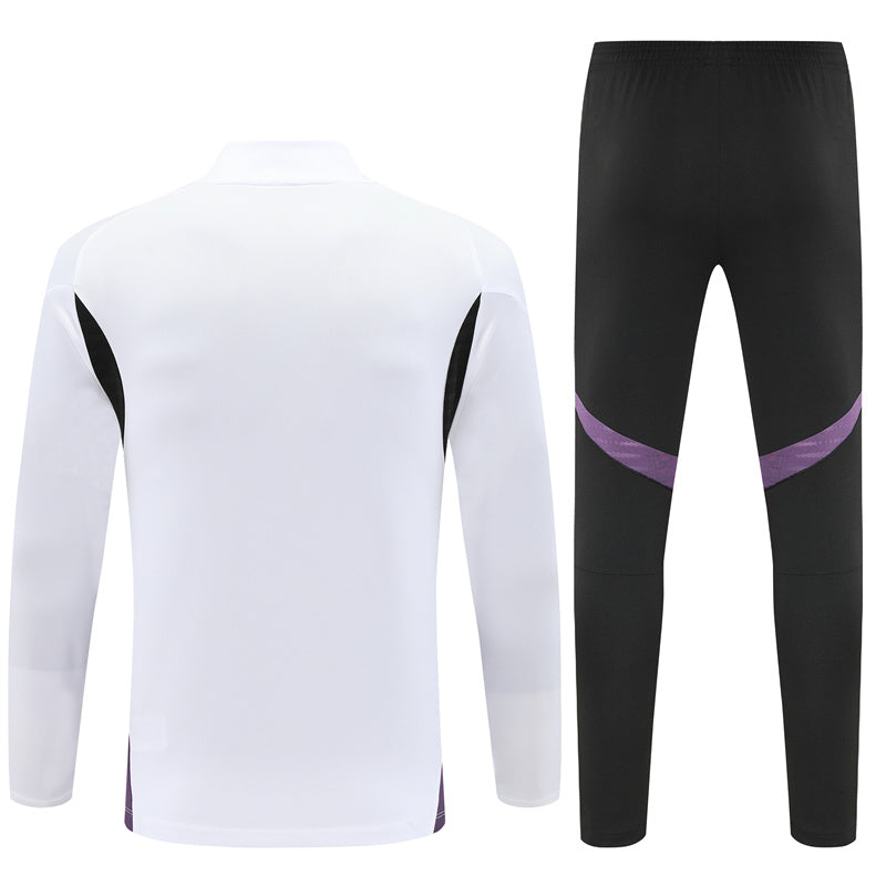 Training Suit Manchester United 25/26 White - Winter - vista frontal