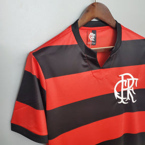 Camiseta Retro Flamengo 78/79 Home - tejido y acabado