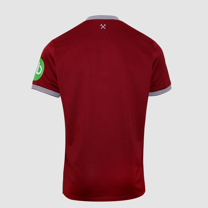 Kids West Ham 25/26 Home - vista frontal