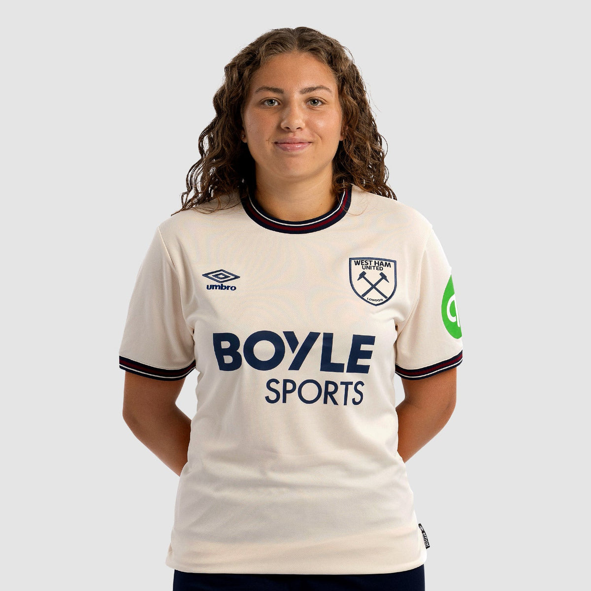 Camiseta West Ham Femenino 25/26 Away - foto principal