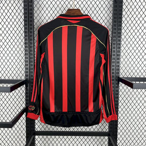 Camiseta Milan Manga Longa l Retro 2006/07 - vista frontal