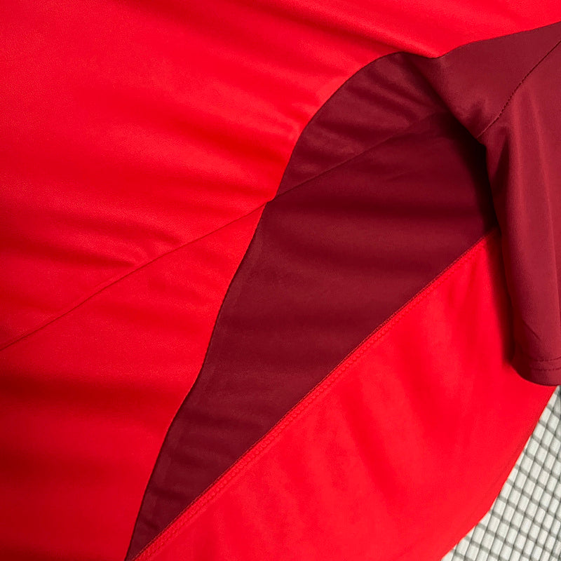Camiseta 24∕25 Internacional Training Wear Red - foto principal