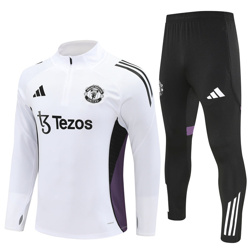 Training Suit Manchester United 25/26 White - Winter - foto principal