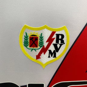 Camiseta do Rayo Vallecano 24/25 Home - detalle del cuello