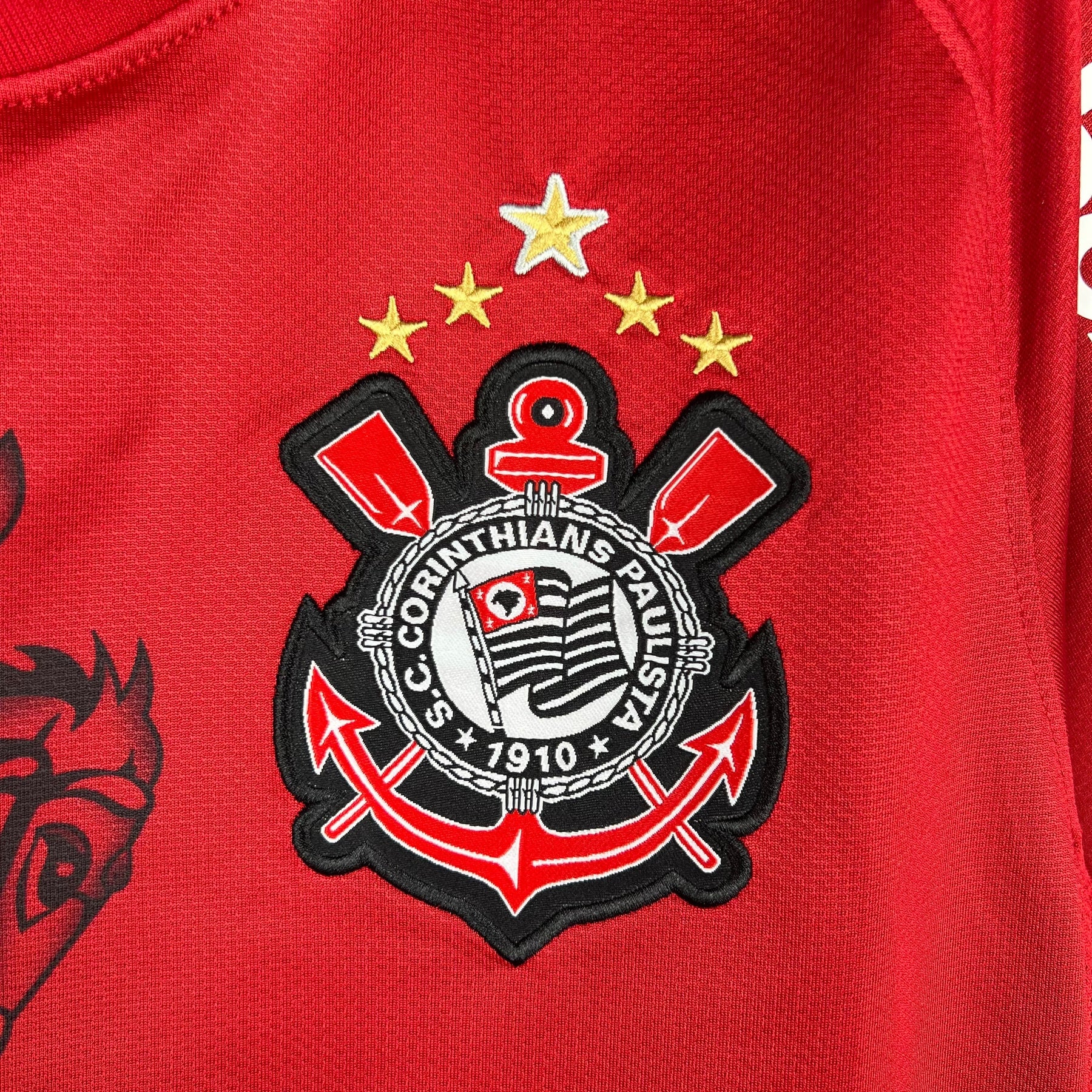 Camiseta Corinthians 11/12 Third - detalle de la manga
