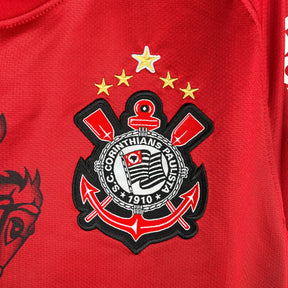 Camiseta Corinthians 11/12 Third - detalle de la manga