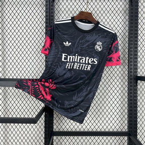 Real Madrid 2024∕25 Black Red Dragon Camiseta S-XXL(2745) - foto principal