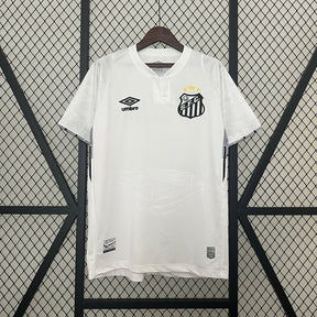 Camiseta 24∕25 Santos home all sponsors - vista frontal
