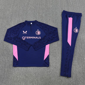 Training Suit Feyenoord Rotterdam 25/26 Blue - Winter - vista trasera
