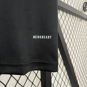 Camiseta 24∕25 Mineiro Athletic Training Suit Black - tejido y acabado