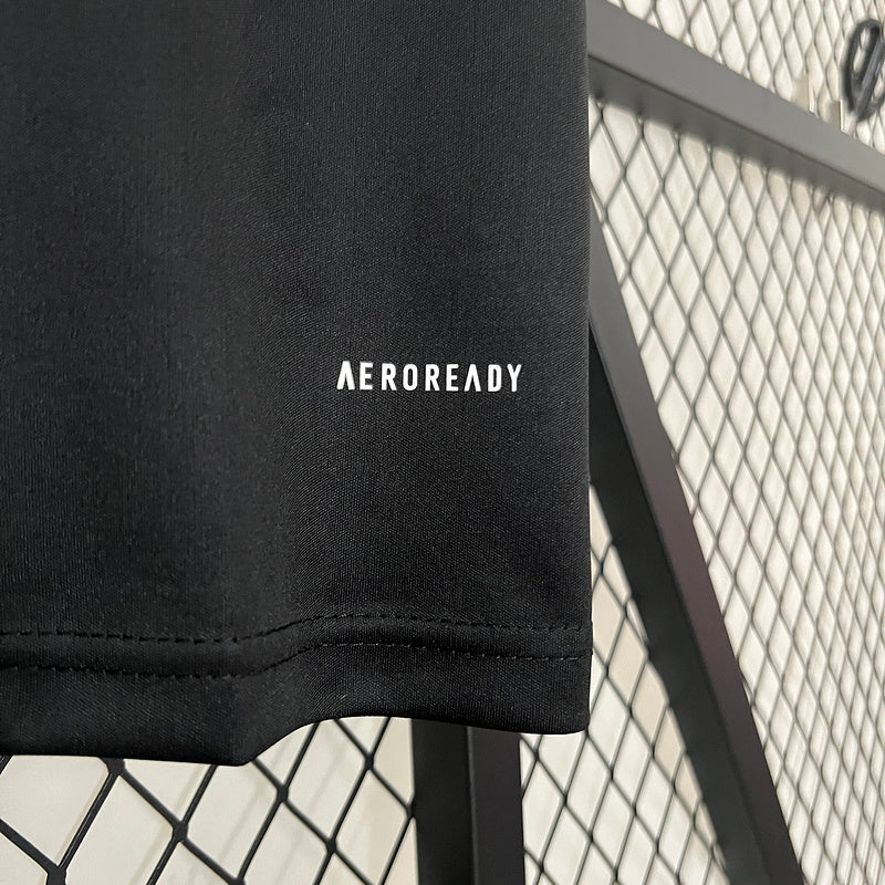 Camiseta 24∕25 Mineiro Athletic Training Suit Black - tejido y acabado