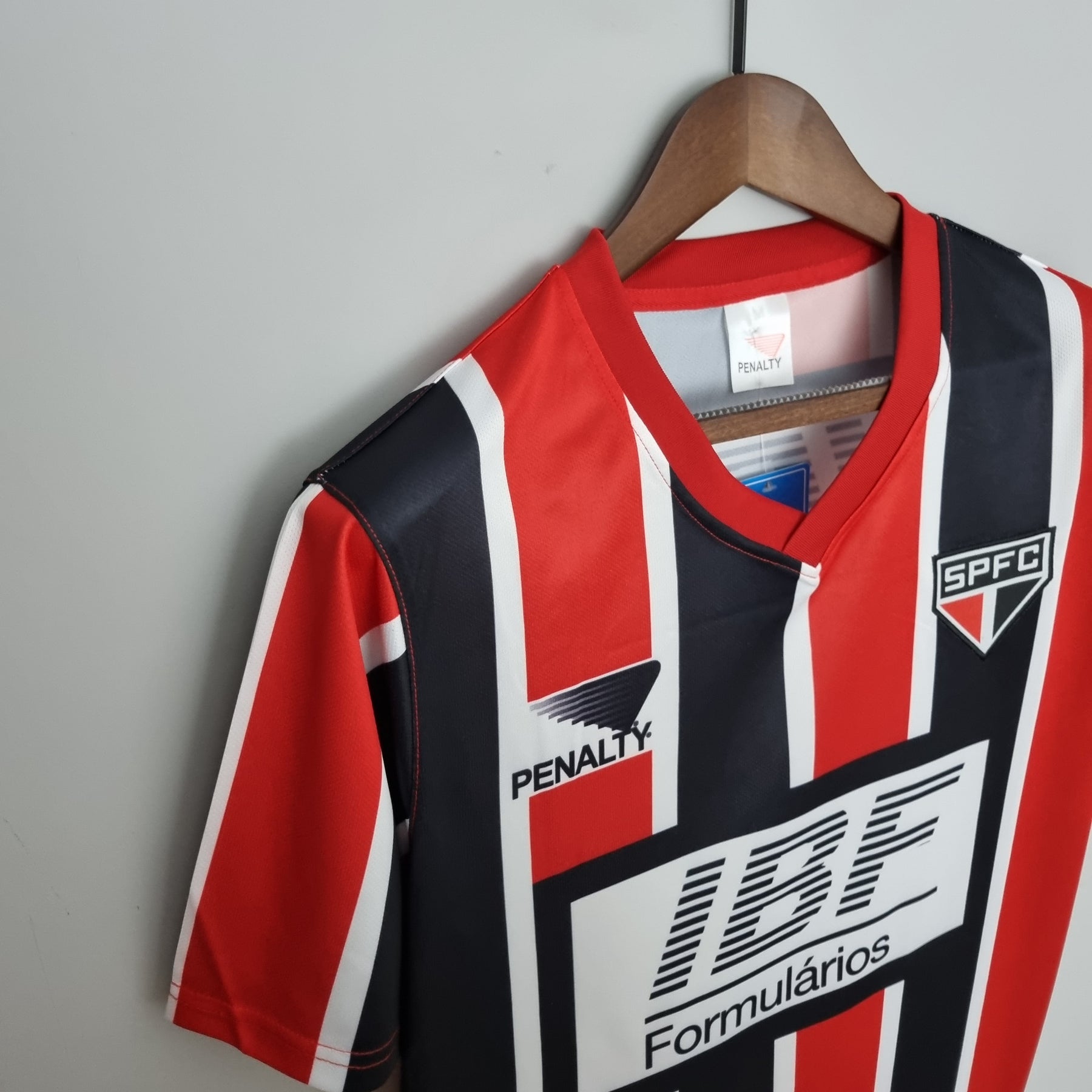 Camiseta São Paulo Retrô 1991 Away - vista trasera