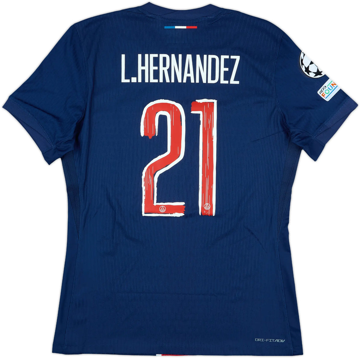 Camiseta Lucas Hernandez PSG 24/25 Home - Champions League - foto principal