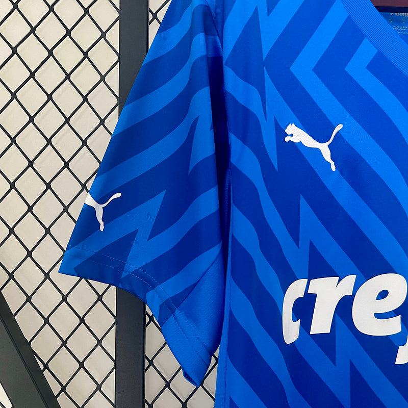 Camiseta 24∕25 Goalkeeper Palmeiras Blue - vista trasera