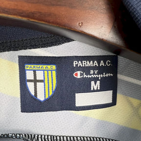 Camiseta Parma Retrô 1999/00 Away Azul e Amarela - foto principal