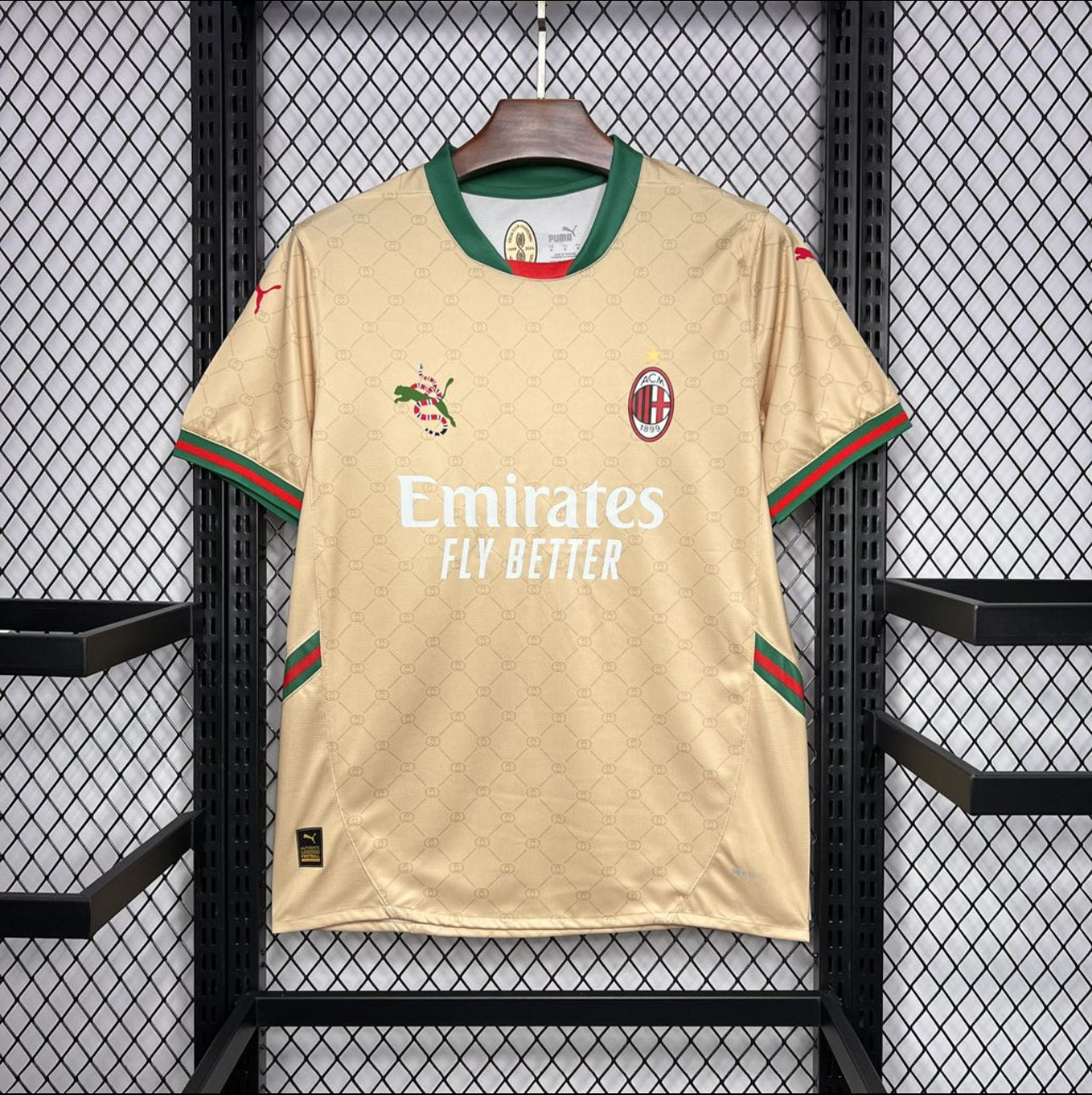 Camiseta AC Milan 24/25 Special Edition - GUCCI - vista frontal