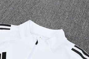 Training Suit Real Madrid 25/26 White - Winter - tejido y acabado