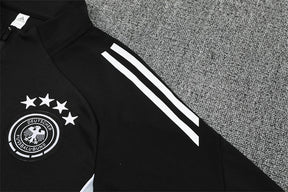 Training Suit Germany 25/26 Black  - Winter - tejido y acabado