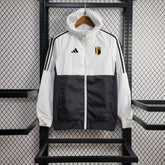 Windbreaker Bélgica 24/25 - Branco e Preto - foto principal