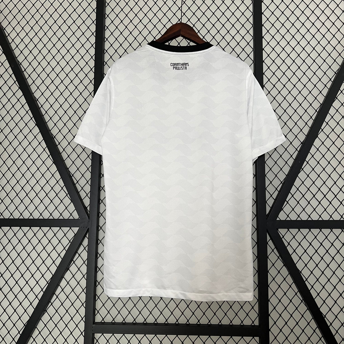 Camiseta Corinthians Retrô 12/13 - Branco - vista frontal