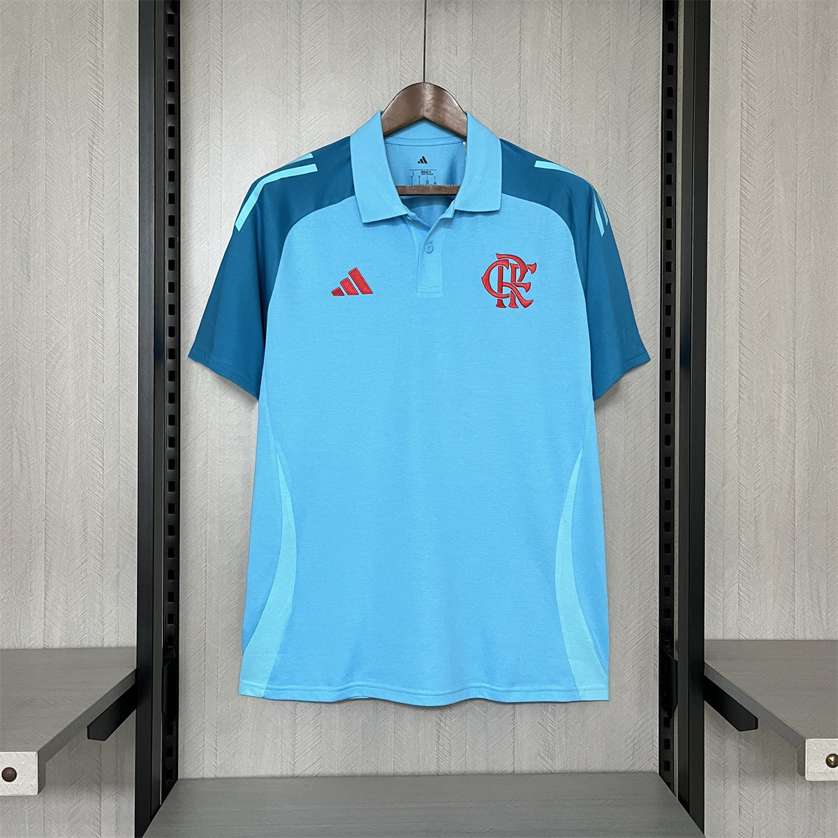 Camiseta Flamengo 25/26 - Polo Azul - foto principal