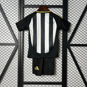 Kids Atlético Mineiro I 25/26 - Preto e Branco - vista frontal