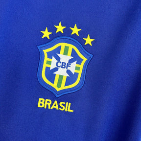 Camiseta Seleção Brasileira 1998 Away - detalle del cuello