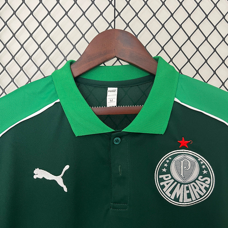 Camiseta 24∕25 Polo Palmeiras green - vista frontal