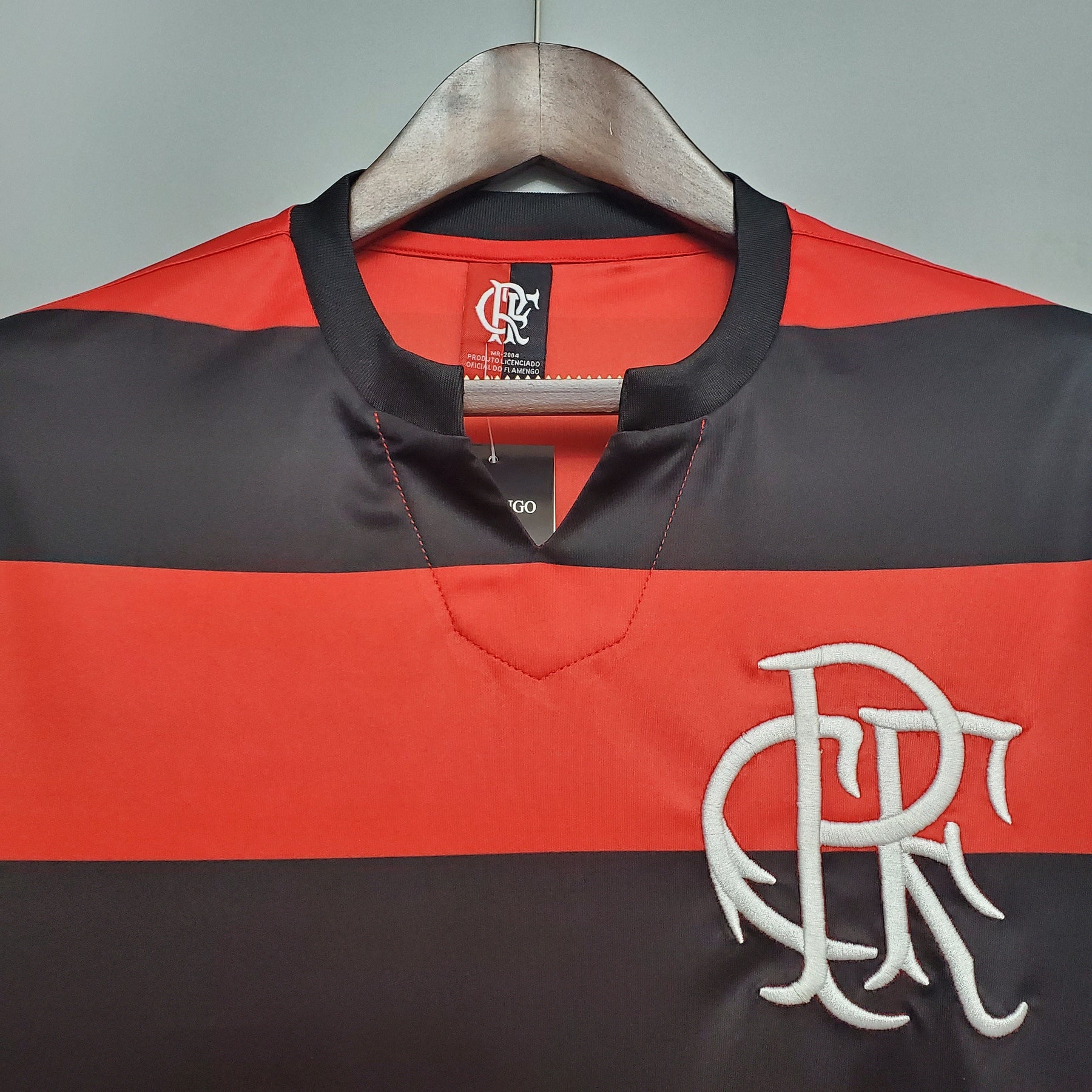 Camiseta Retro Flamengo 78/79 Home - vista trasera