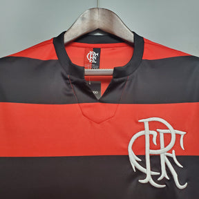 Camiseta Retro Flamengo 78/79 Home - vista trasera