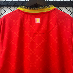 Camiseta Milan 25/26 Co-Branded Edition - detalle del cuello