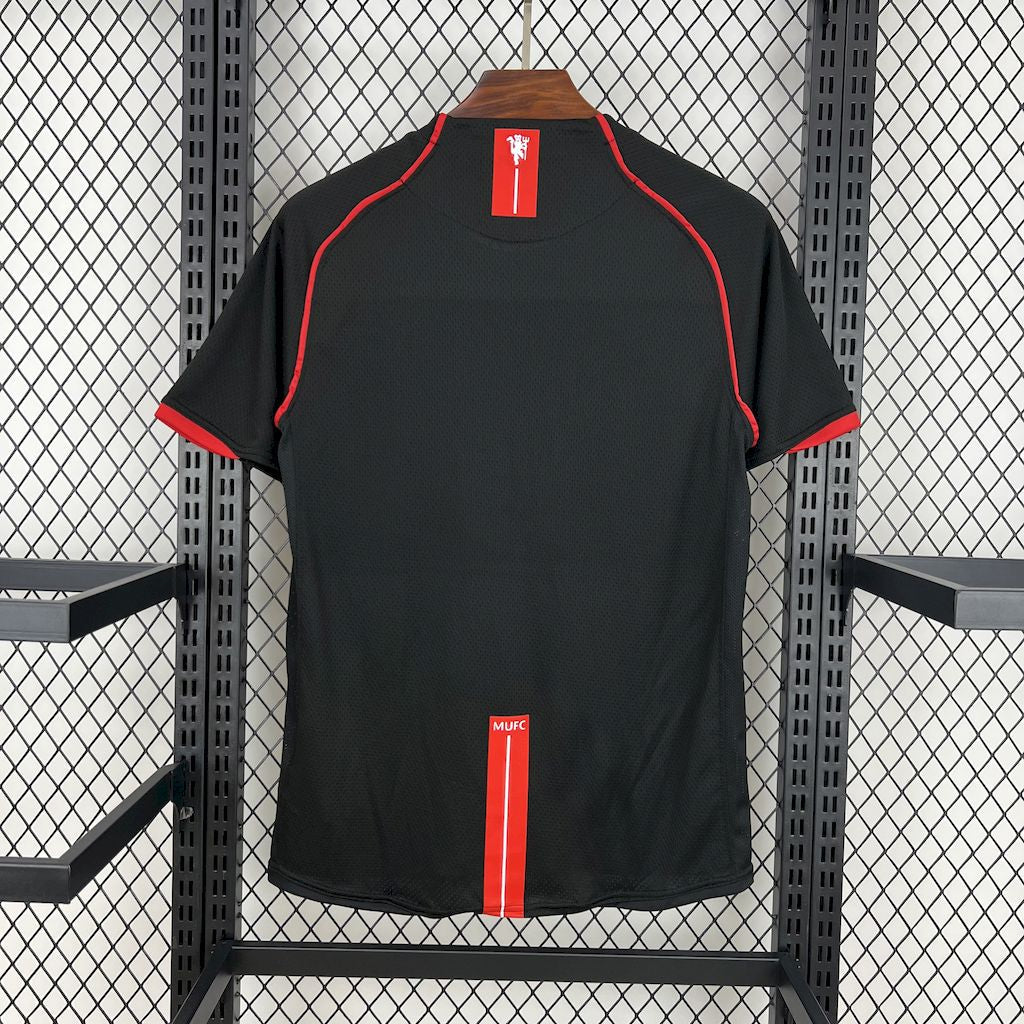 Camiseta do Manchester United Retrô 2007/08 Third - vista frontal