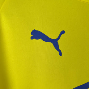 Camiseta Villarreal Retrô 05/06 Home - detalle del cuello