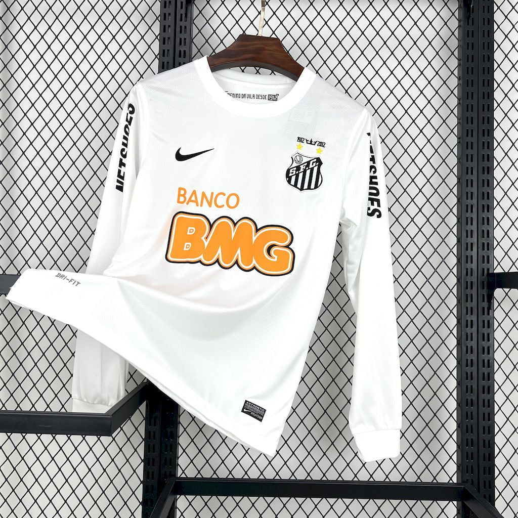 Camiseta Santos Manga Longa Retrô 2011/12 Home - foto principal