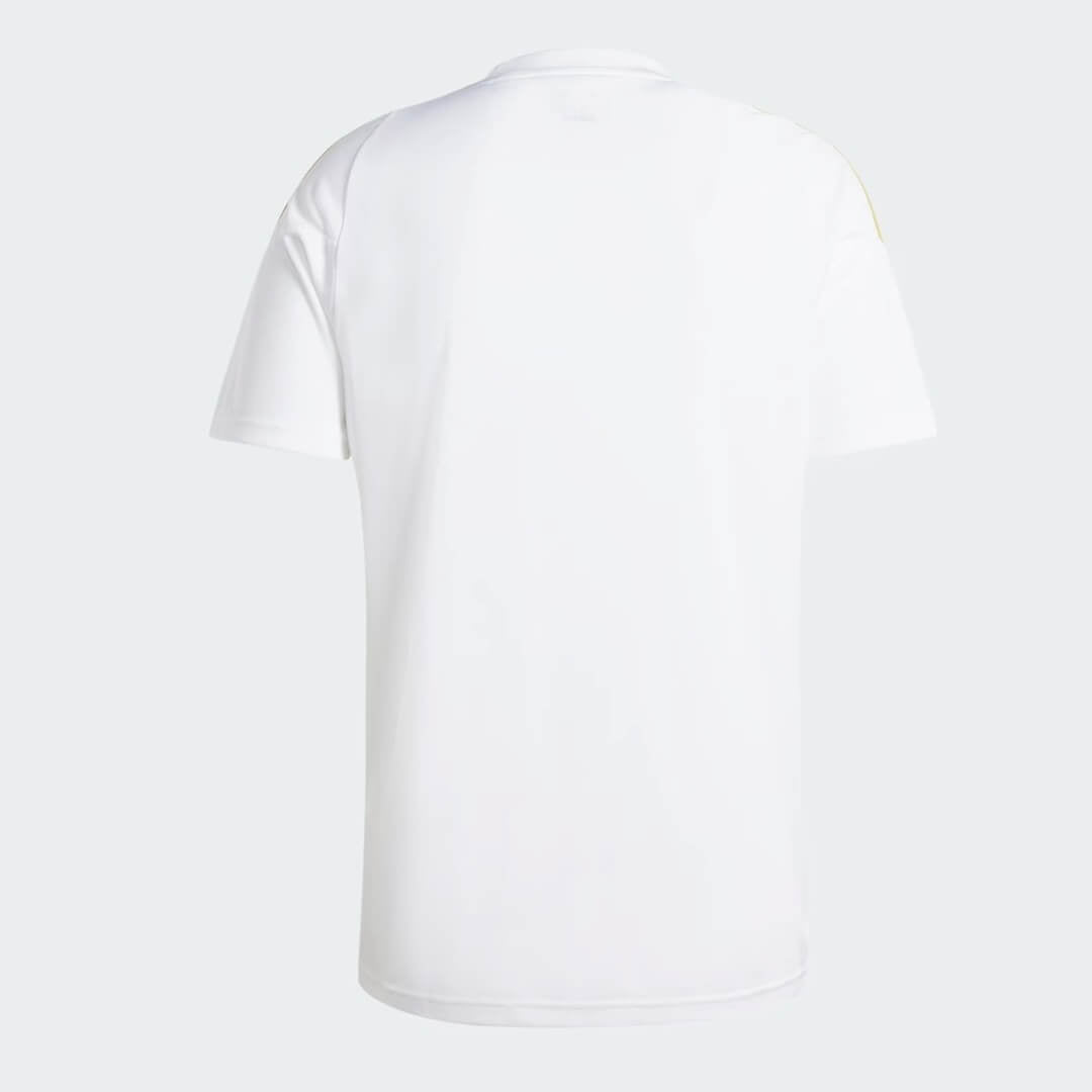 Camiseta Adidas X Messi  “Spark Gen10s” 2024/25 Torcedor Masculino - Branco/Azul Celeste - vista frontal
