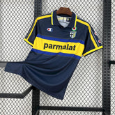 Camiseta Parma Retrô 1999/00 Away Azul e Amarela - foto principal