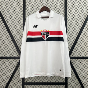 Camiseta 24∕25 Long Sleeve Sao Paulo Home - foto principal