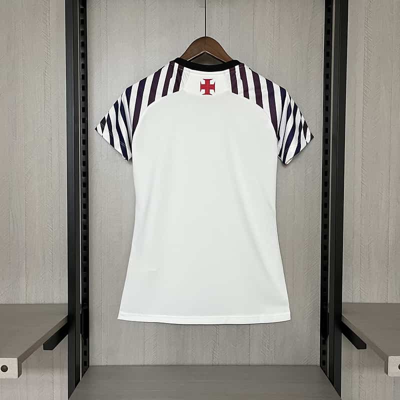 24∕25 Women Vasco da Gama White Camiseta S-XXL(D48C) - vista frontal