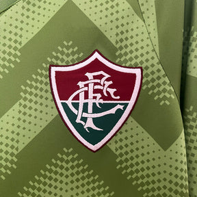 Camiseta 24∕25 Fluminense Green - detalle del cuello