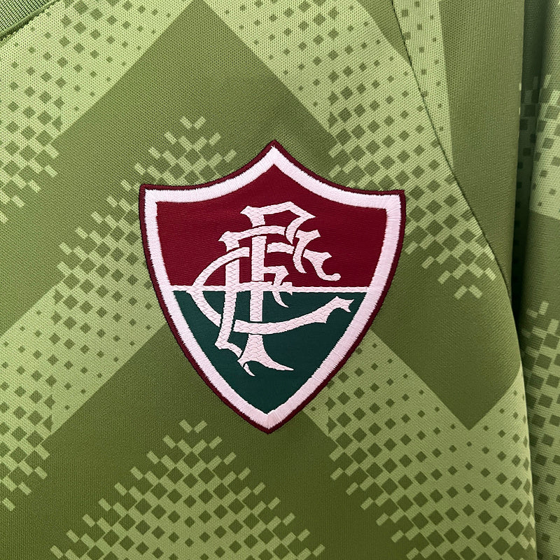 Camiseta 24∕25 Fluminense Green - detalle del cuello