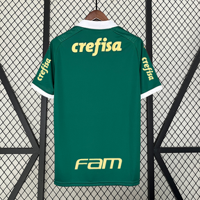 Camiseta 24∕25 Palmeiras home+All sponsors - vista frontal
