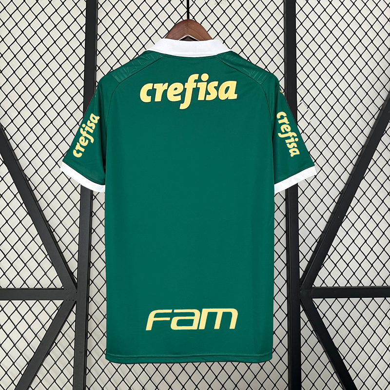 Camiseta 24∕25 Palmeiras home+All sponsors - vista frontal