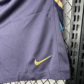 Shorts Inglaterra 2024/25 Away - detalle del cuello