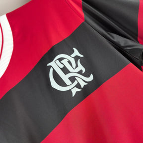 Camiseta Flamengo Retro 2018 - tejido y acabado