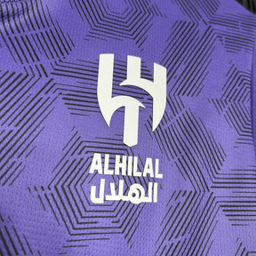 Camiseta Al Hilal SC 2024/25 Third - detalle del cuello