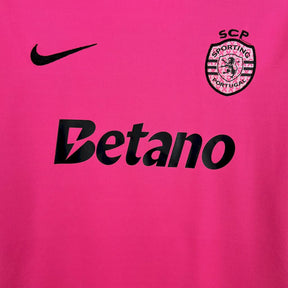 Kids Sporting 2024/25 Pink October - detalle de la manga
